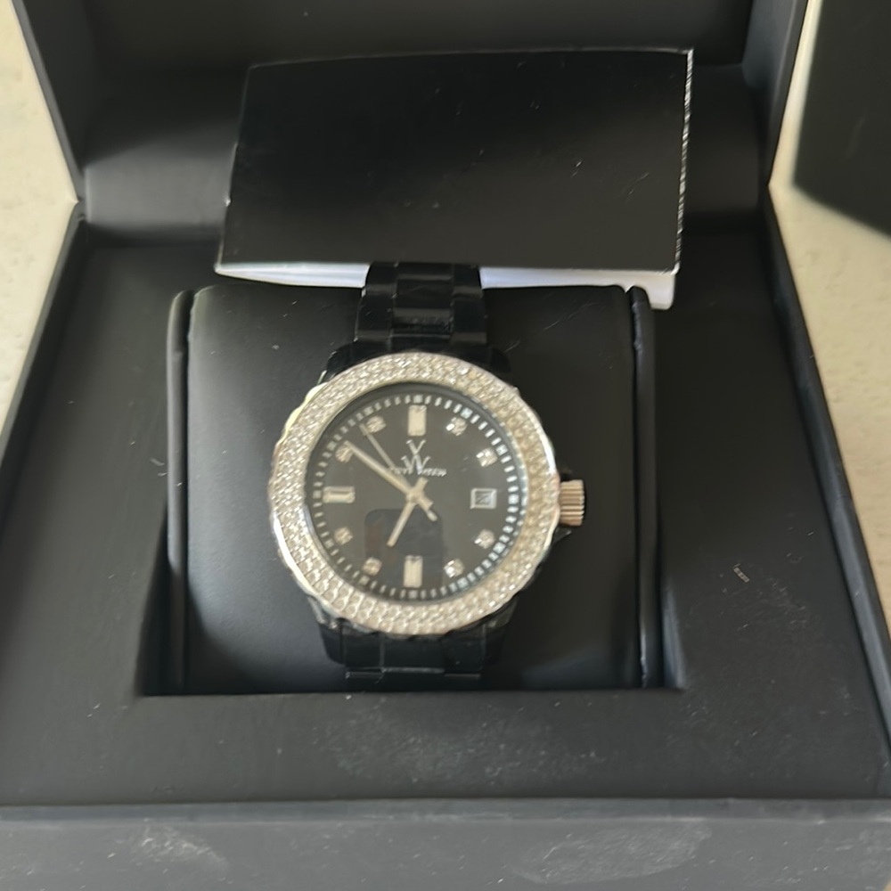 Black Watch with Silver Accents